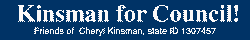 Kinsman for Council